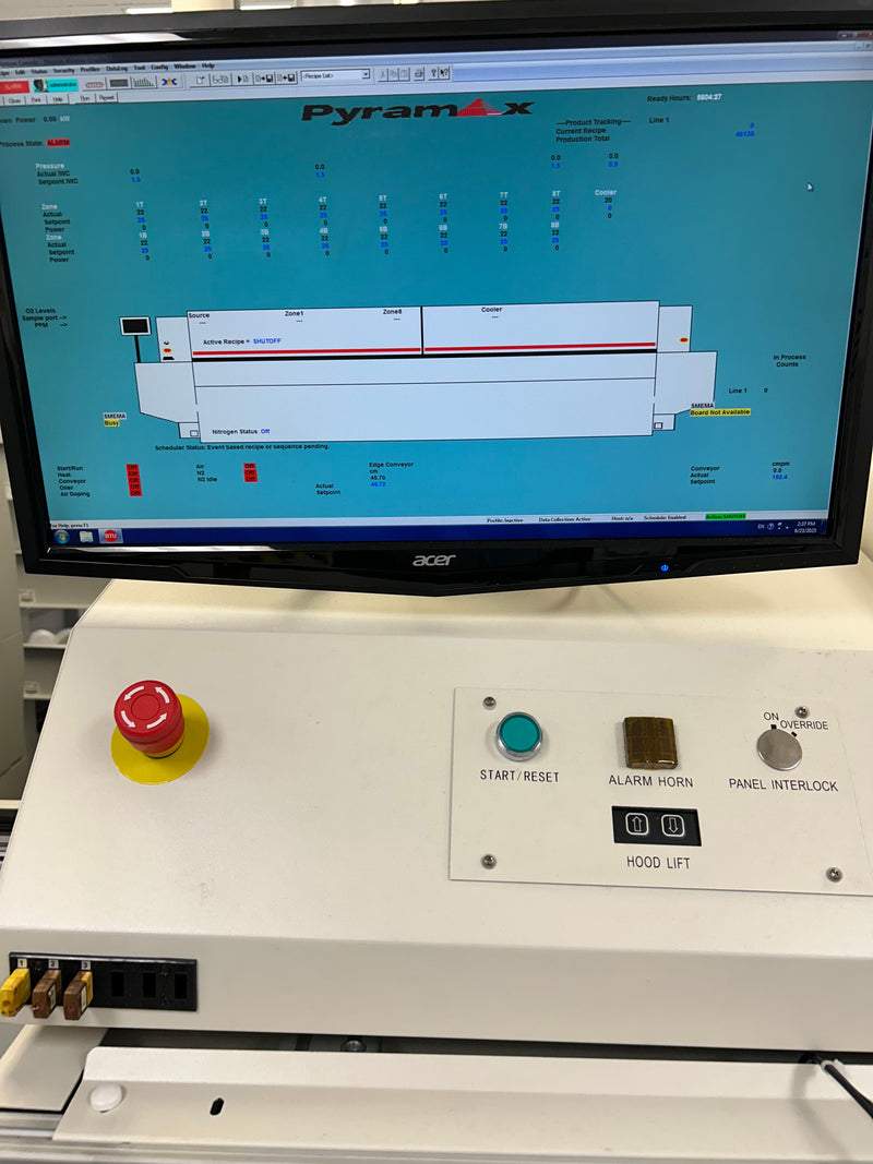 BTU Pyramax 100 N Reflow Oven
