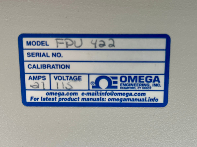 Omega FPU 422 Process Fluid Pump