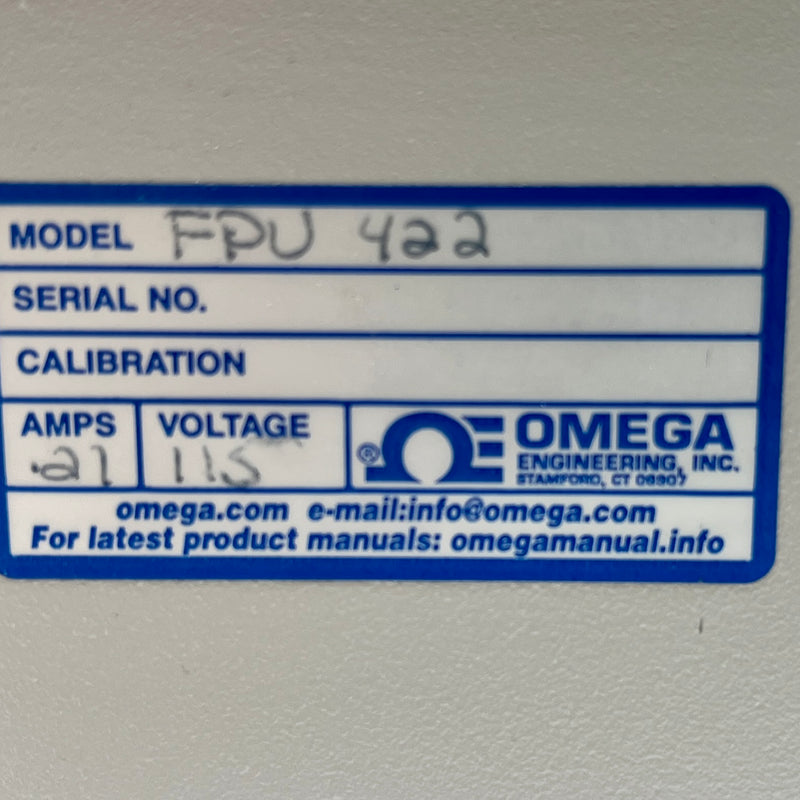 Omega FPU 422 Process Fluid Pump