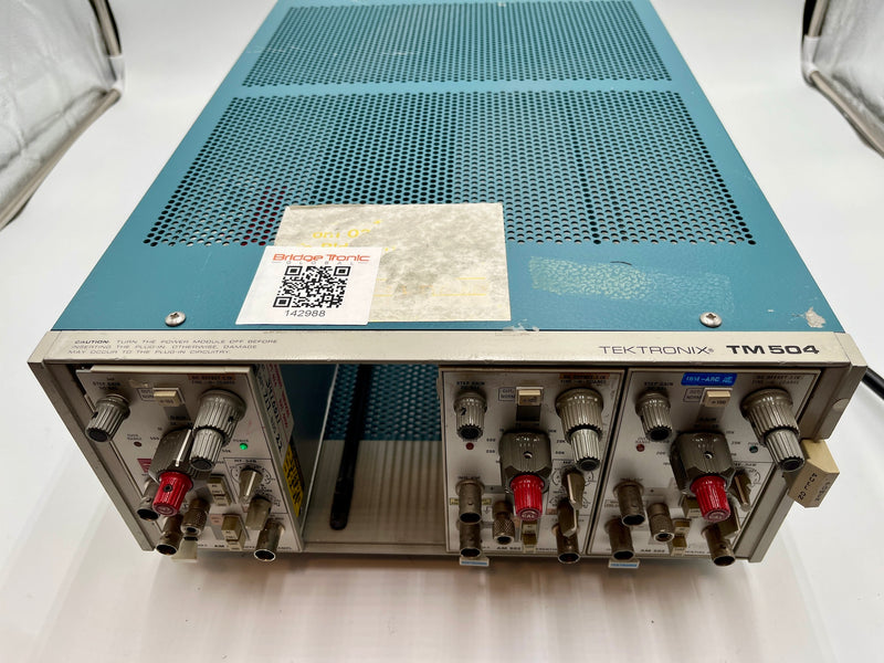 Code 504 Complete Chassis Tektronix TM 504 Chassis – Bridge Tronic Global