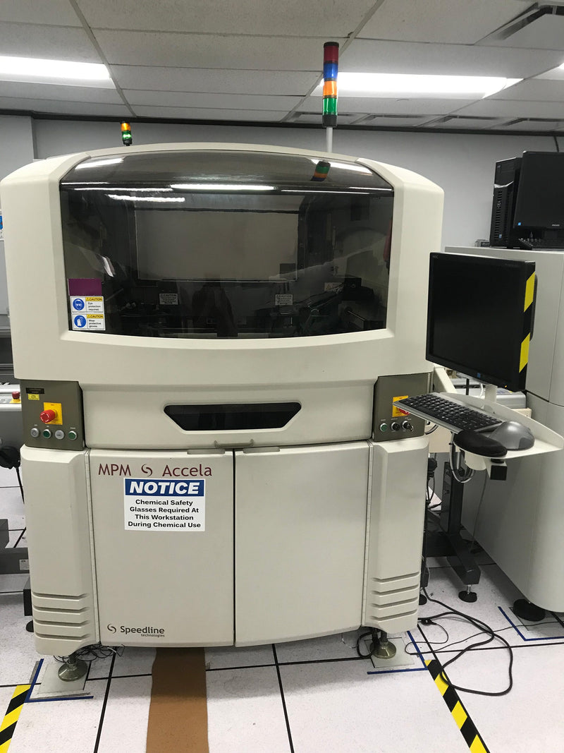 Speedline MPM Accela Screen Printer