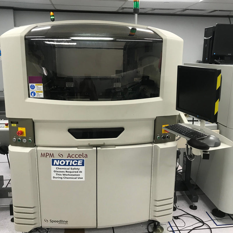 Speedline MPM Accela Screen Printer