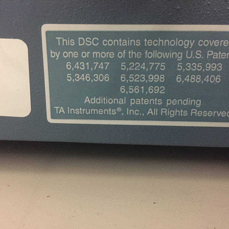 TA Instruments Q 20 Differential Scanning Calorimeter (DSC)