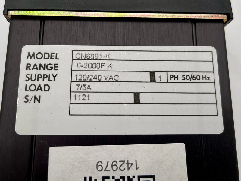 Omega CN 6081 K Temperature Controller