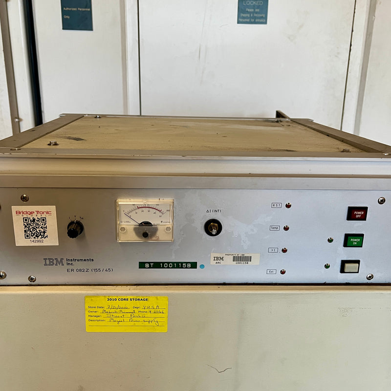 IBM ER 082 Z (155/45) Industrial Power Transformer / Variable AC Power Supply Cabinet