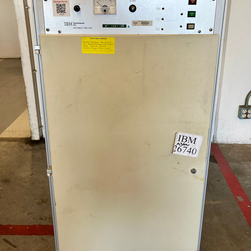IBM ER 082 Z (155/45) Industrial Power Transformer / Variable AC Power Supply Cabinet