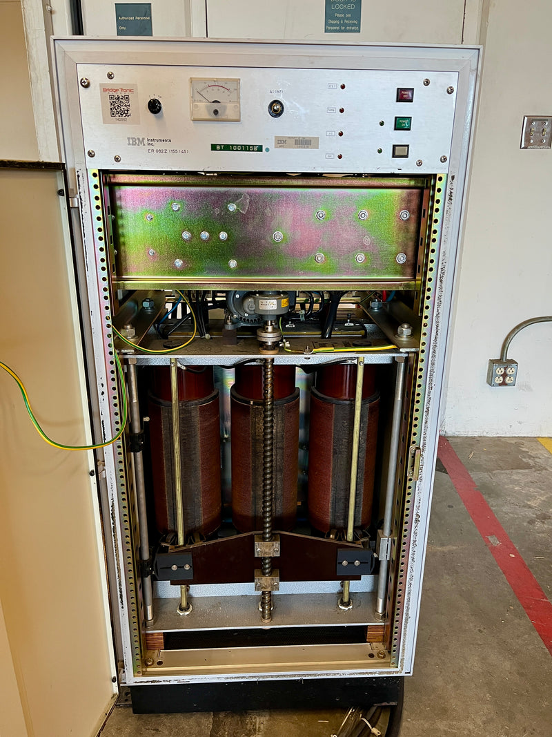 IBM ER 082 Z (155/45) Industrial Power Transformer / Variable AC Power Supply Cabinet