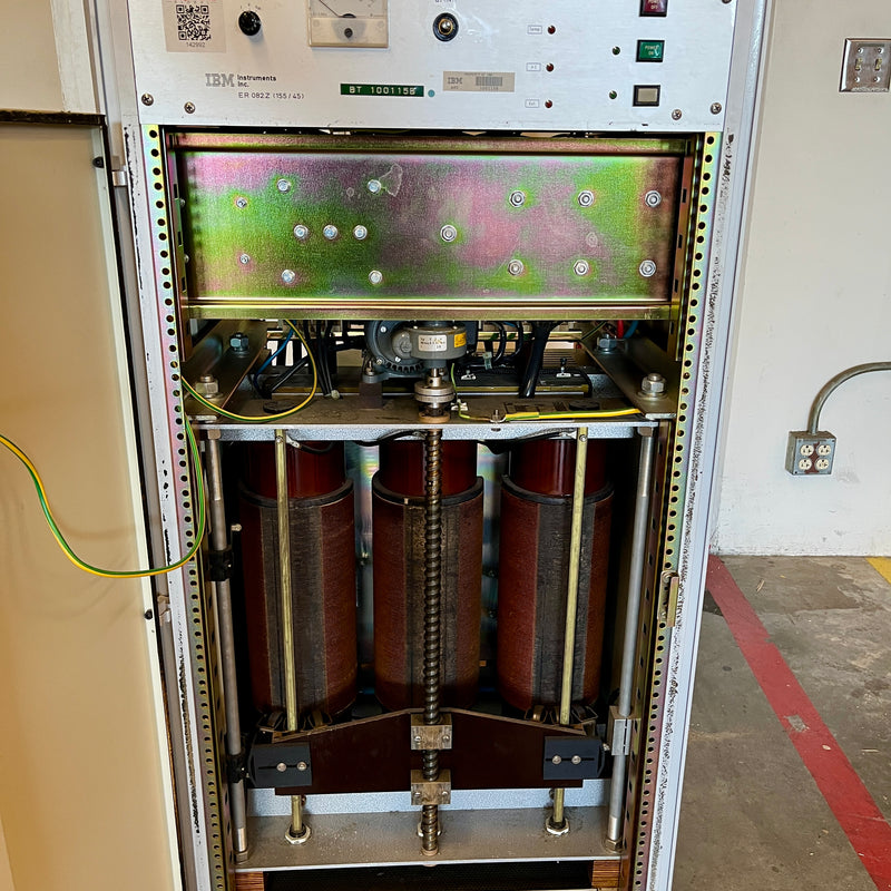 IBM ER 082 Z (155/45) Industrial Power Transformer / Variable AC Power Supply Cabinet