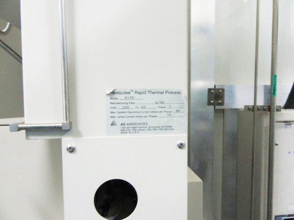 AG Associates 8108 RTP System (Rapid Thermal Process)