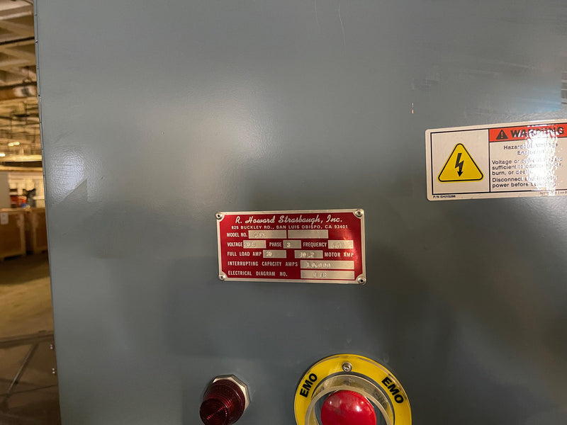 Strasbaugh 7 AA Back Grinder