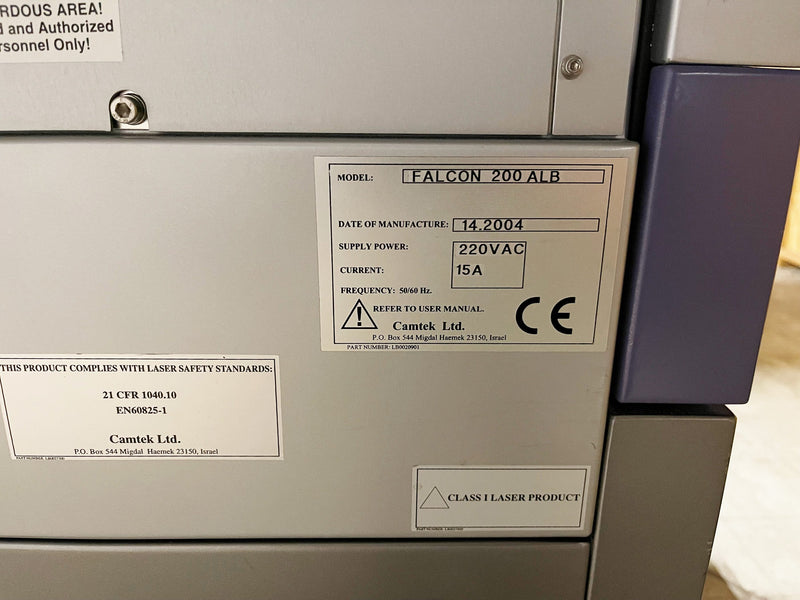 Camtek Falcon 200 ALB Optical Wafer Inspection System
