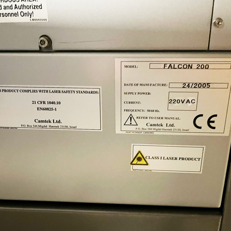 Camtek Falcon 200 Optical Wafer Inspection System