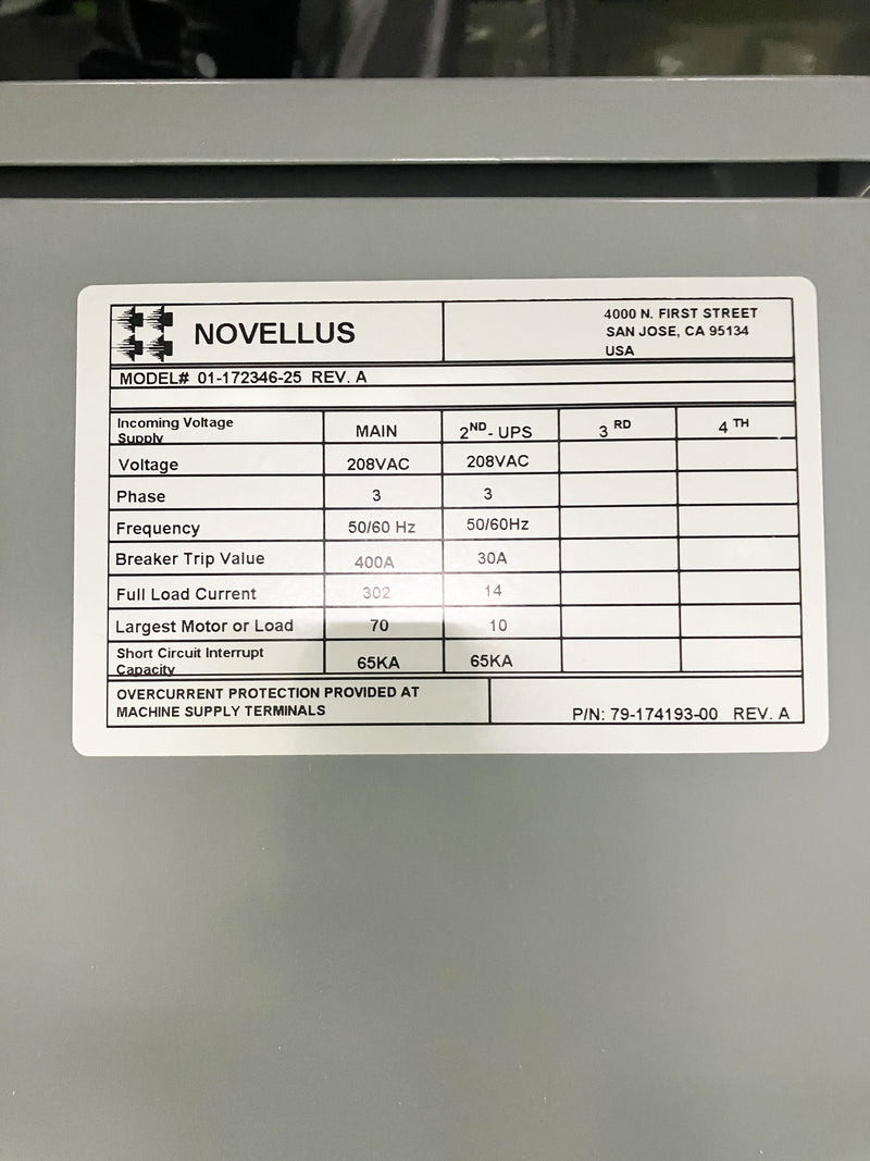 Lam / Novellus Concept Three Speed HDP-CVD (High-Density Plasma - Chemical Vapor Deposition)