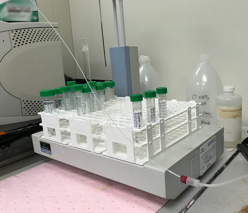 Perkin Elmer 2100 ICP-OES (Optical Emission Spectrometer)
