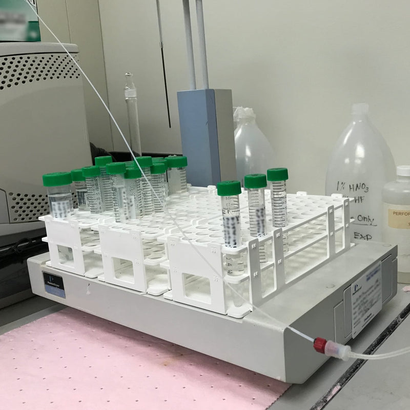 Perkin Elmer 2100 ICP-OES (Optical Emission Spectrometer)