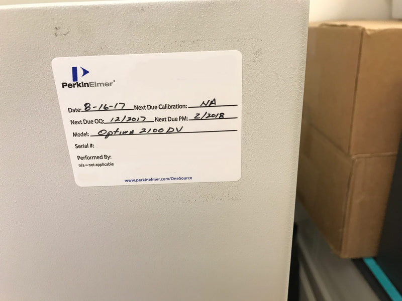 Perkin Elmer 2100 ICP-OES (Optical Emission Spectrometer)