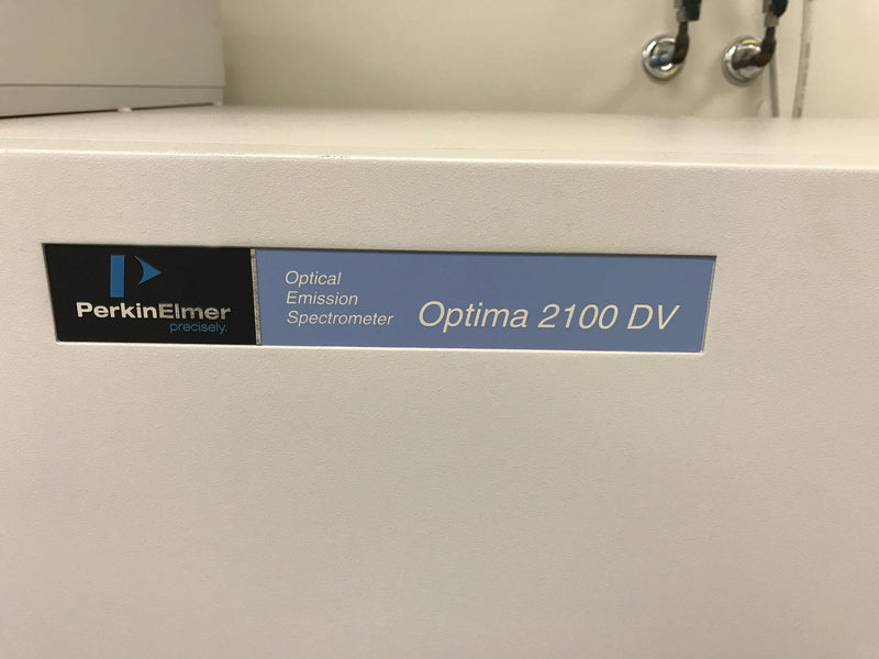 Perkin Elmer 2100 ICP-OES (Optical Emission Spectrometer)