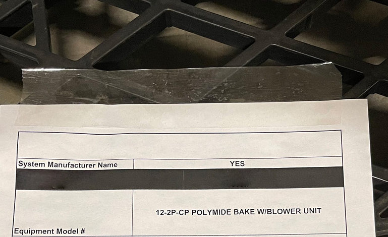 Yes 12-2 P-CP Polymide Bake