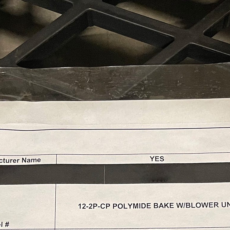 Yes 12-2 P-CP Polymide Bake