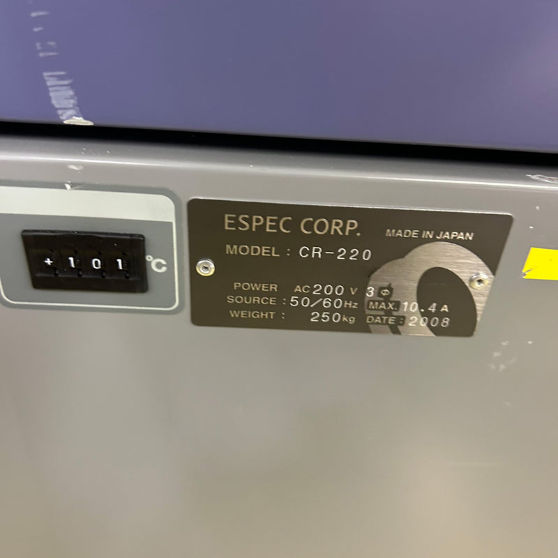 ESPEC CR 220 Climatic Test Chamber