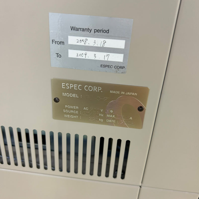 ESPEC PVHC 211 M Oven