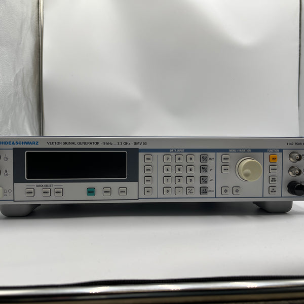 Rohde & Schwarz SMV 03 Vector Signal Generator