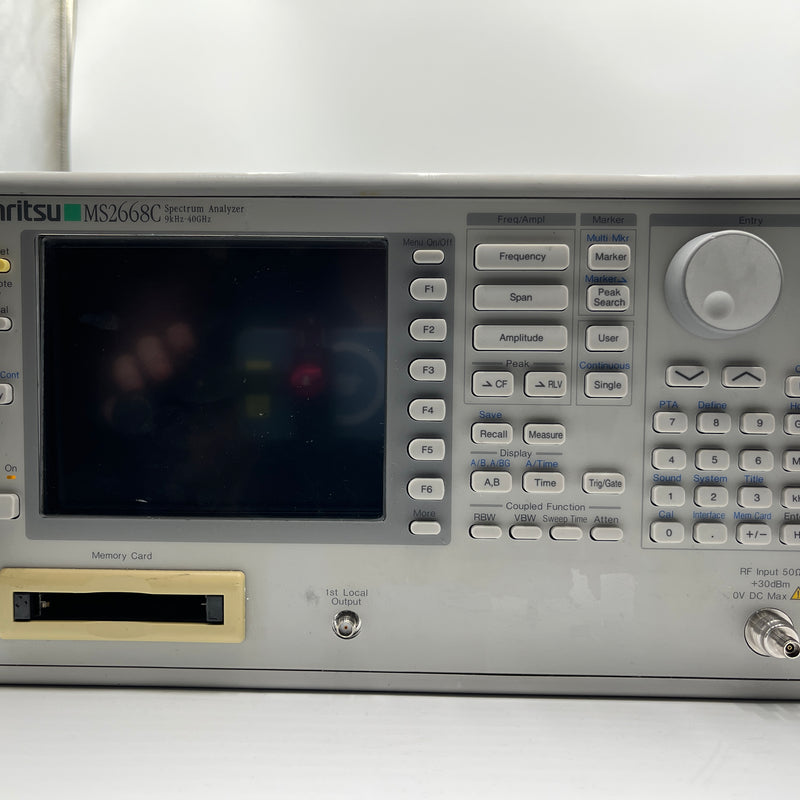 Anritsu MS 2668 C Tester