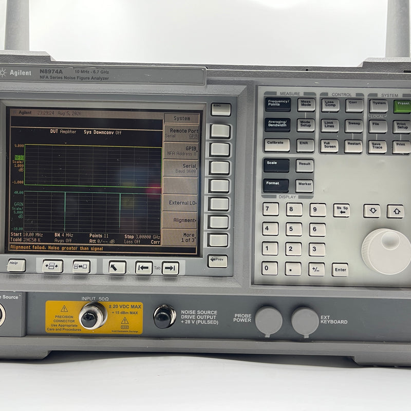 Agilent N 8974 A Noise Figure Analyzer