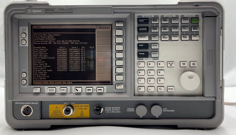 Agilent N 8974 A Noise Figure Analyzer