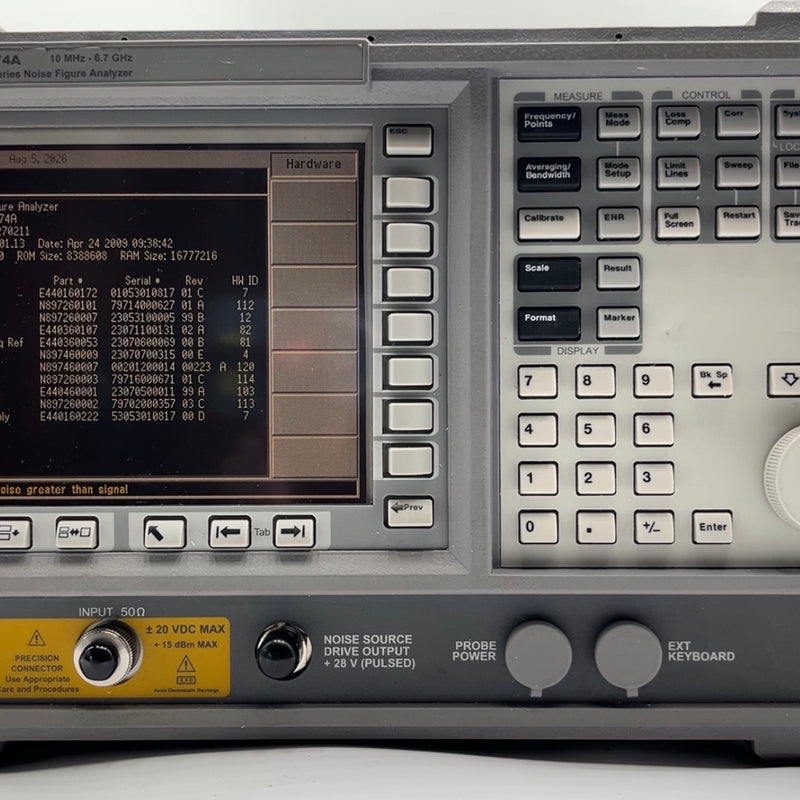 Agilent N 8974 A Noise Figure Analyzer