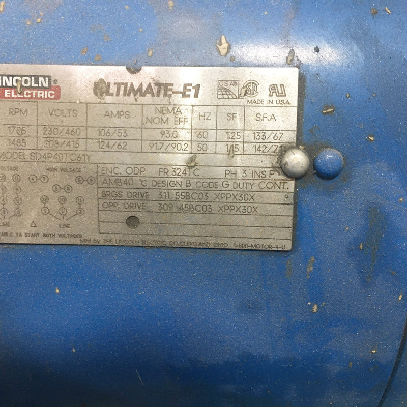Lincoln Ultimate E 1 Hydraulic Power Unit