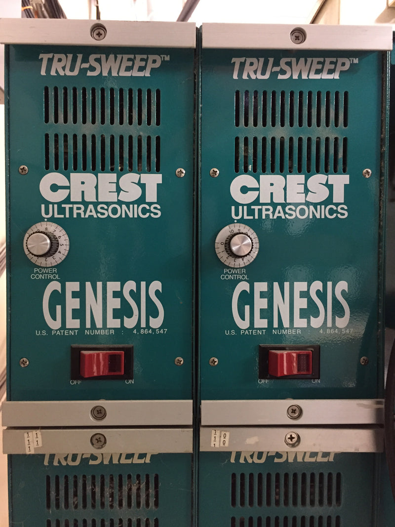 Crest Ultrasonics Tru-Sweep Genesis Cleaning system