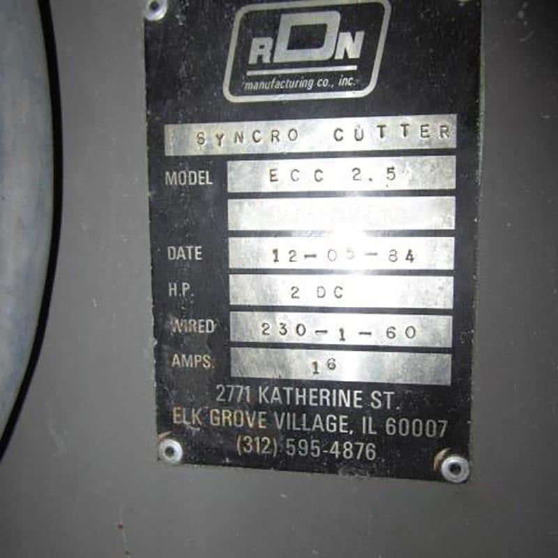 RDN ECC 2.5 Flycutter