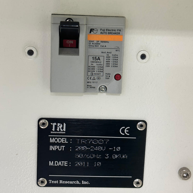Test Research Inc (TRI) TR 7007 SPI (Solder Paste Inspection)