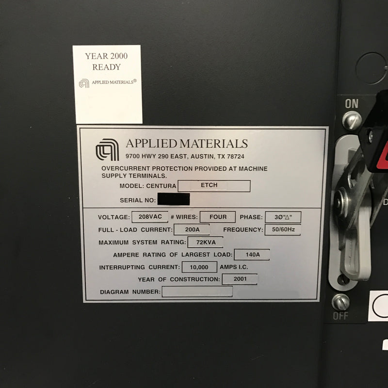 Applied Materials Centura Dry Etcher