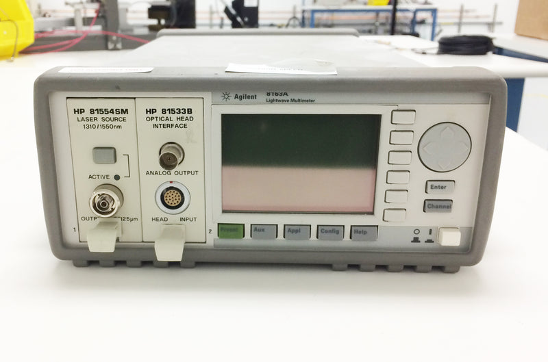 Agilent 8163 A Lightwave Multimeter