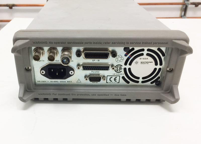 Agilent 8163 A Lightwave Multimeter