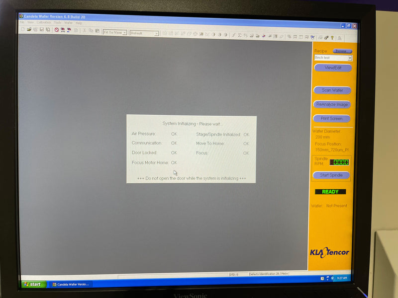 KLA Candela CS 20 V Surface Analyzer