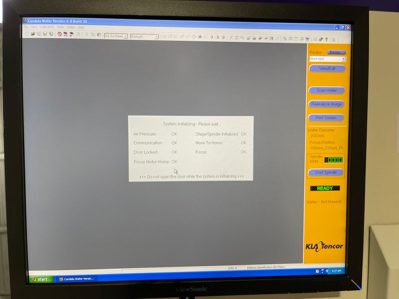 KLA Candela CS 20 V Surface Analyzer
