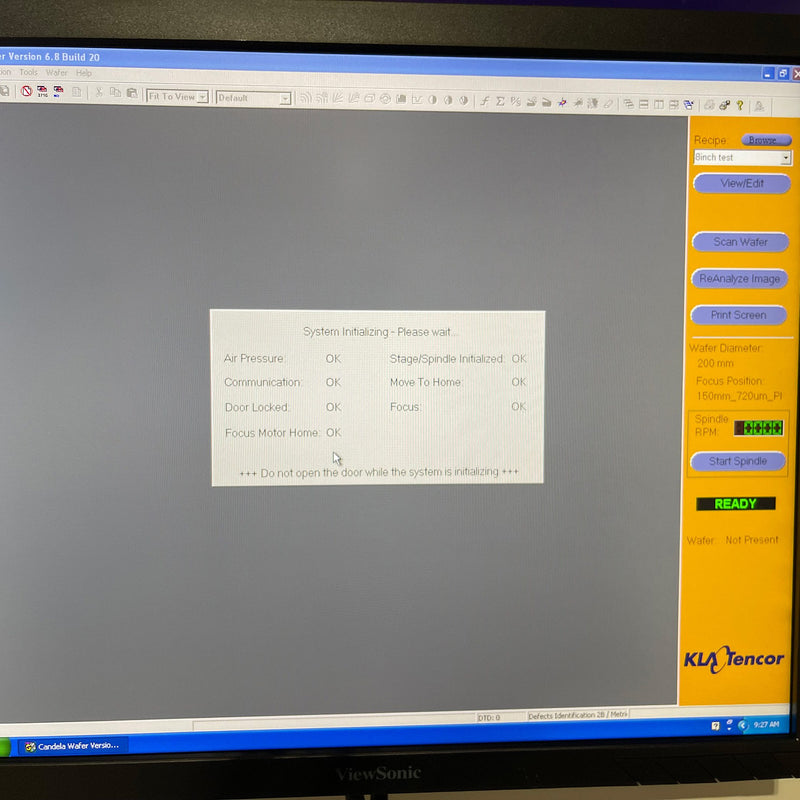 KLA Candela CS 20 V Surface Analyzer