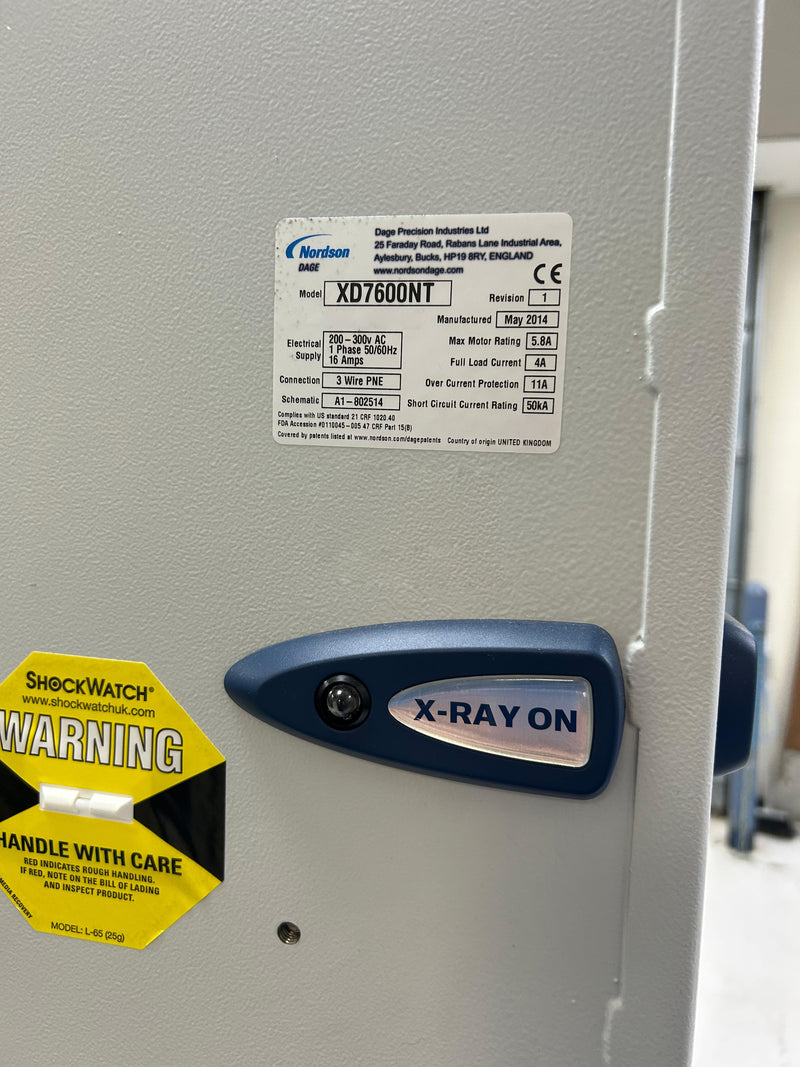 Nordson / Dage XD 7600 NT Ruby Inspection System