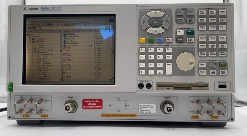 Agilent E 8357 A Network Analyzer