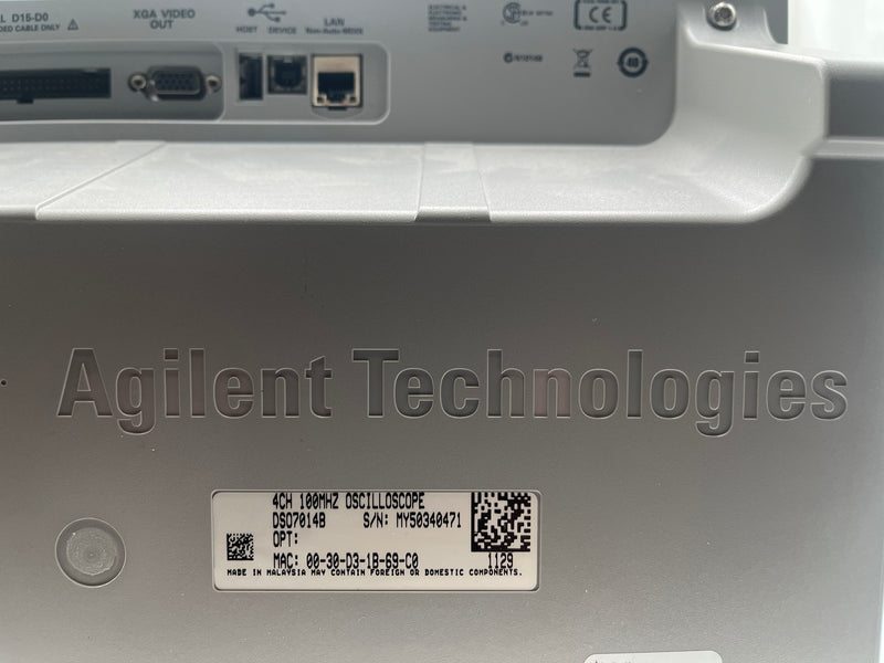 Agilent DSO 7014 B Oscilloscope