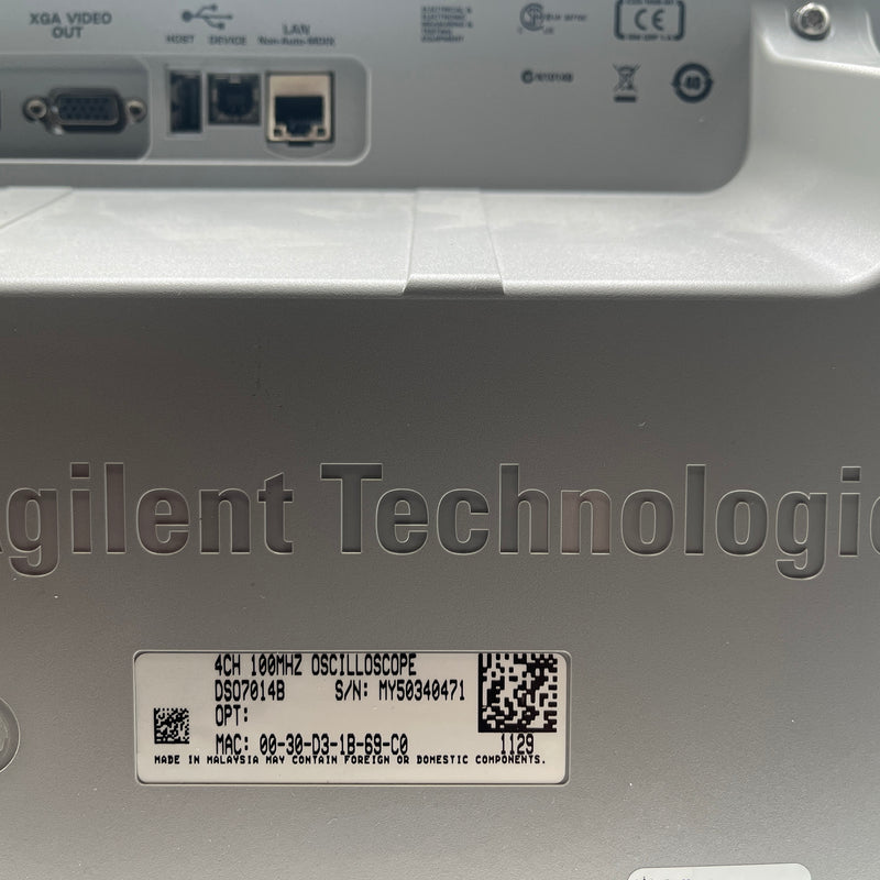 Agilent DSO 7014 B Oscilloscope