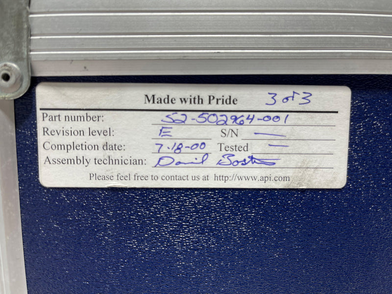 Applied Precision 52-503839-000 Calibration Weight Set