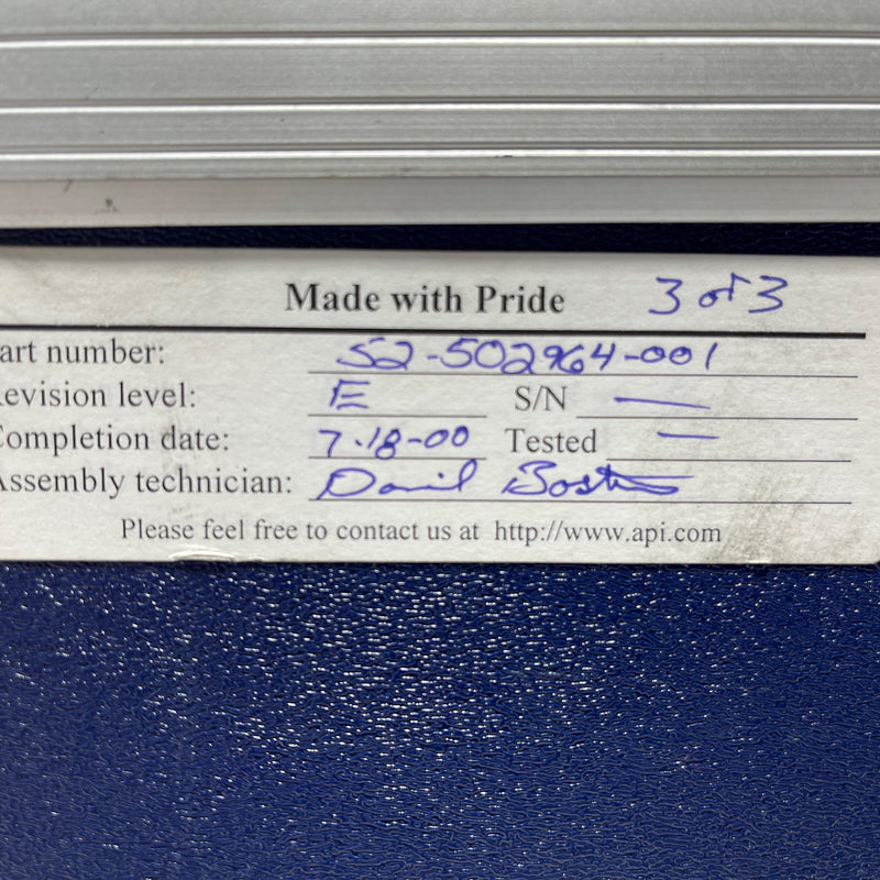 Applied Precision 52-503839-000 Calibration Weight Set