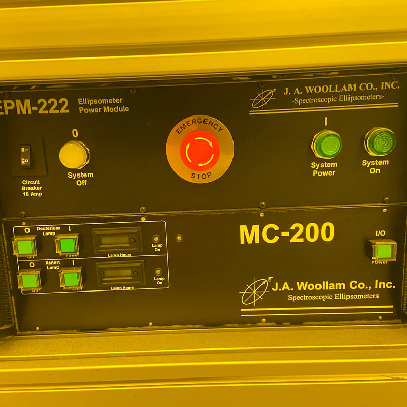 JA Woollam VUV-VASE VUV-303 Ellipsometer