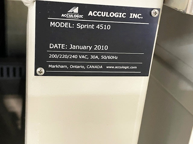 Acculogic Sprint 4510 Mixed Signal Flying Prober