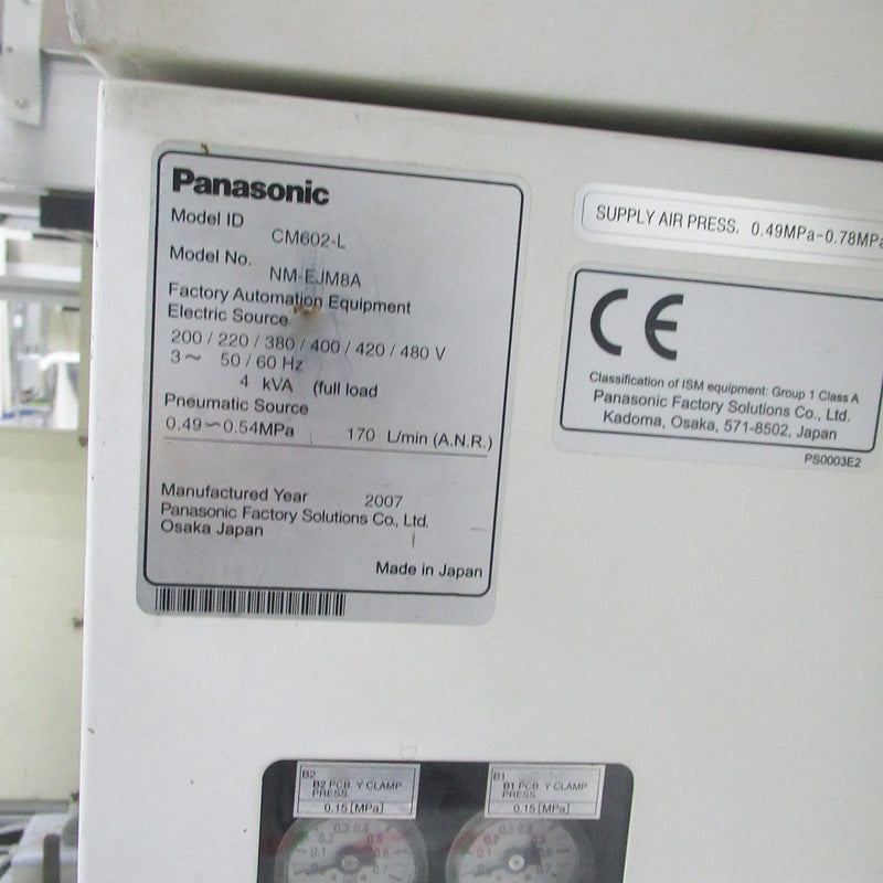 Panasonic CM 602 Pick and Place