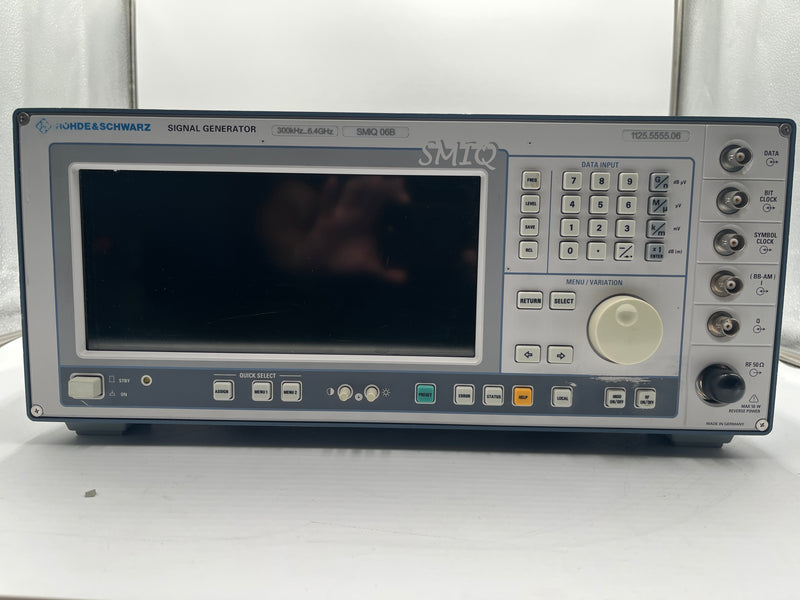 Rohde & Schwarz SMIQ 06 B Vector Signal Generator